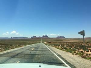 Arizona straight road